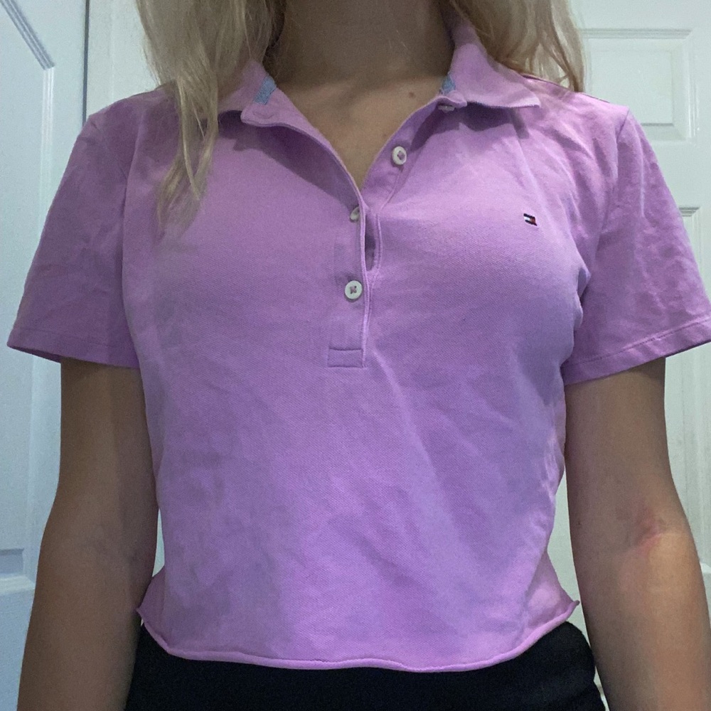 •rugged edge, crop top, polo
